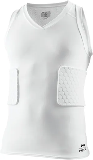 McDavid Padded Tank Shirt (3-Pad). HEX Pads Compression Tank Top