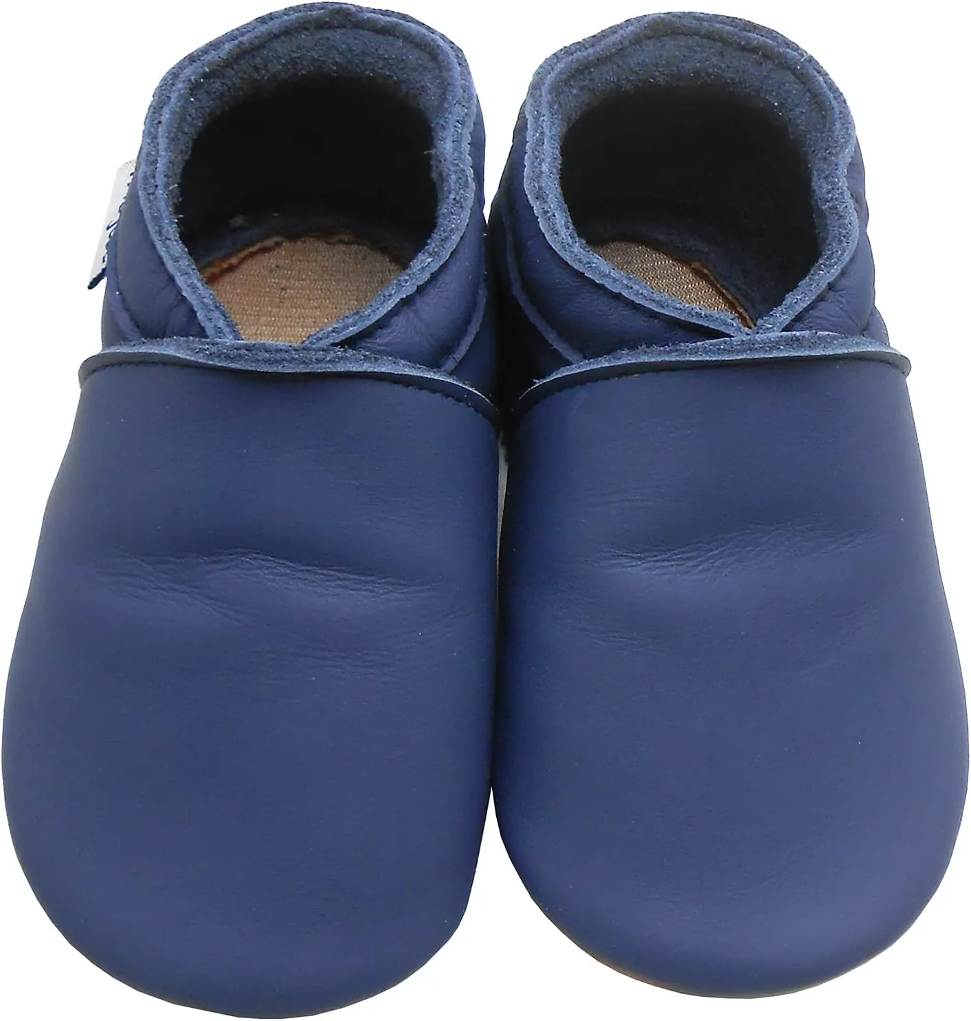 Mejale Baby Rubber Sole Shoes Boy Girl Infant Crawling Toddler Moccasins Leather Walking Anti-Slip Newborn Mini Kids Crib Boots