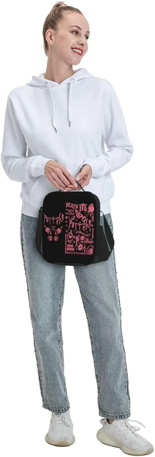 Mela-Nie Martinez Pink Shopping Bag, Suitable For Work, Picnics, And Daily Travel, Can Be Carried On One Shoulder