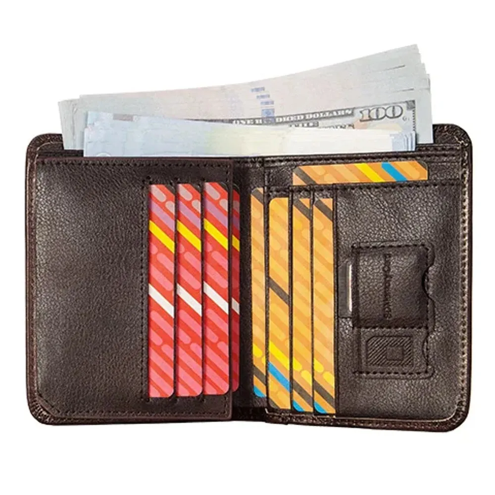 Men Wallet RFID Slim Multi Function Money Bag