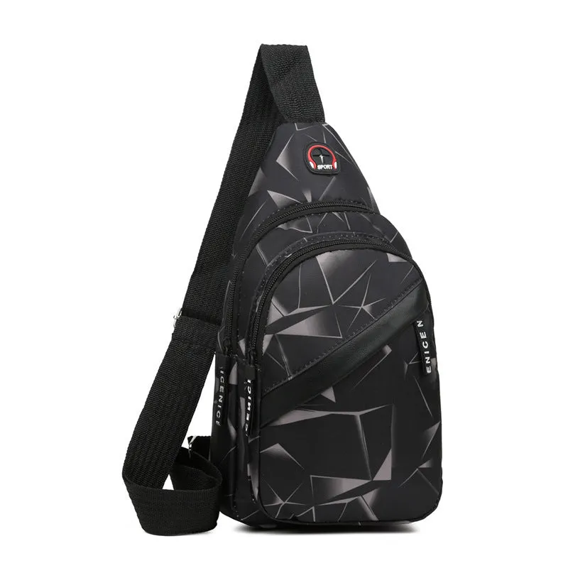 Men's Fashion Korean Style Lightweight Couple Men's Chest Bags