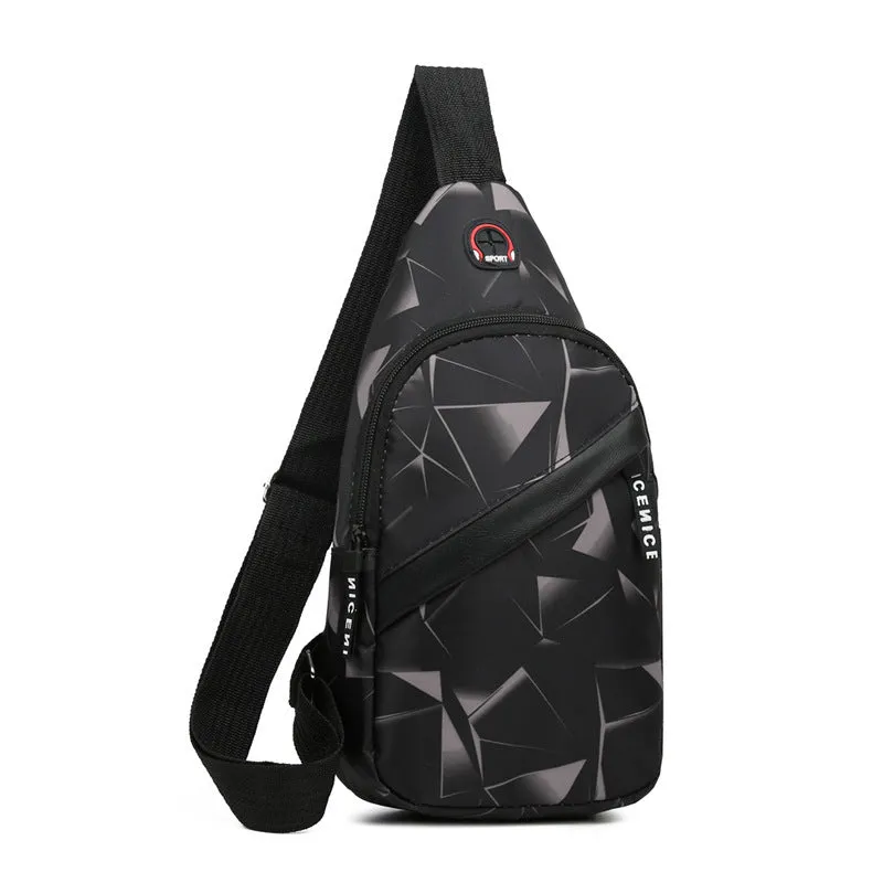 Men's Fashion Korean Style Lightweight Couple Men's Chest Bags