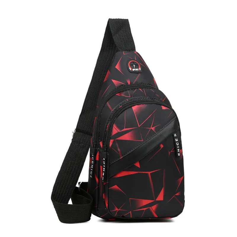 Men's Fashion Korean Style Lightweight Couple Men's Chest Bags
