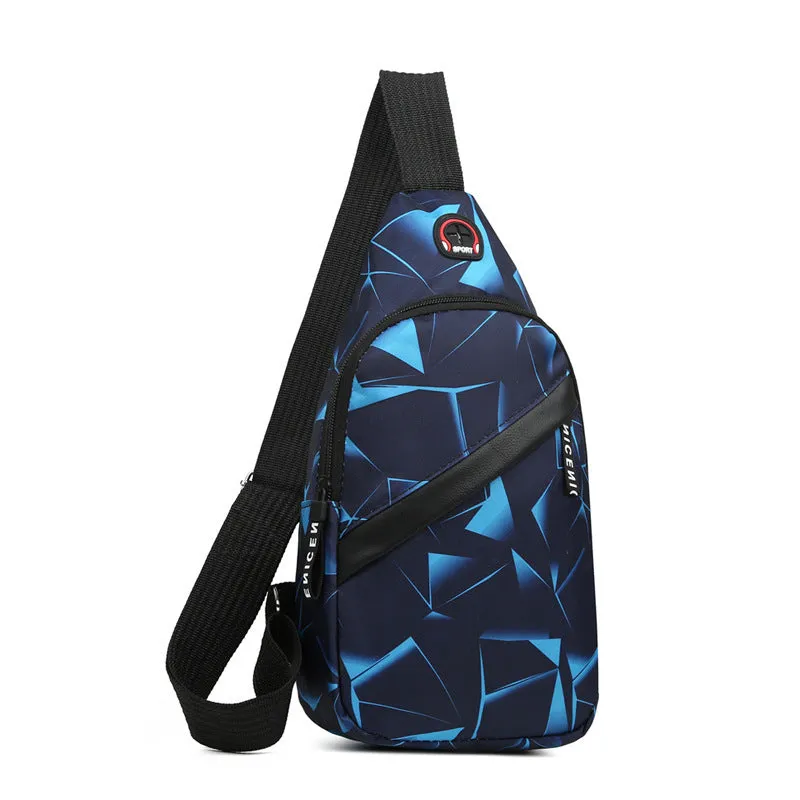 Men's Fashion Korean Style Lightweight Couple Men's Chest Bags