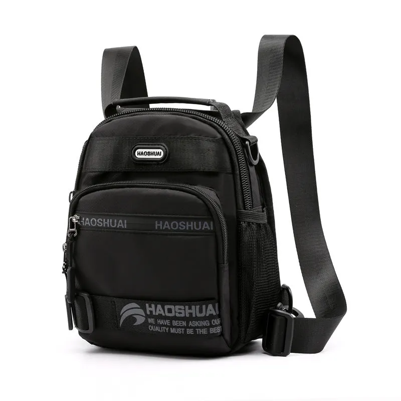 Men's Multifunctional Trendy Waterproof Nylon Cloth Lightweight Men's Chest Bags