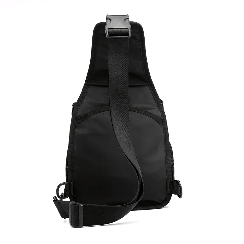 Men's Multifunctional Trendy Waterproof Nylon Cloth Lightweight Men's Chest Bags