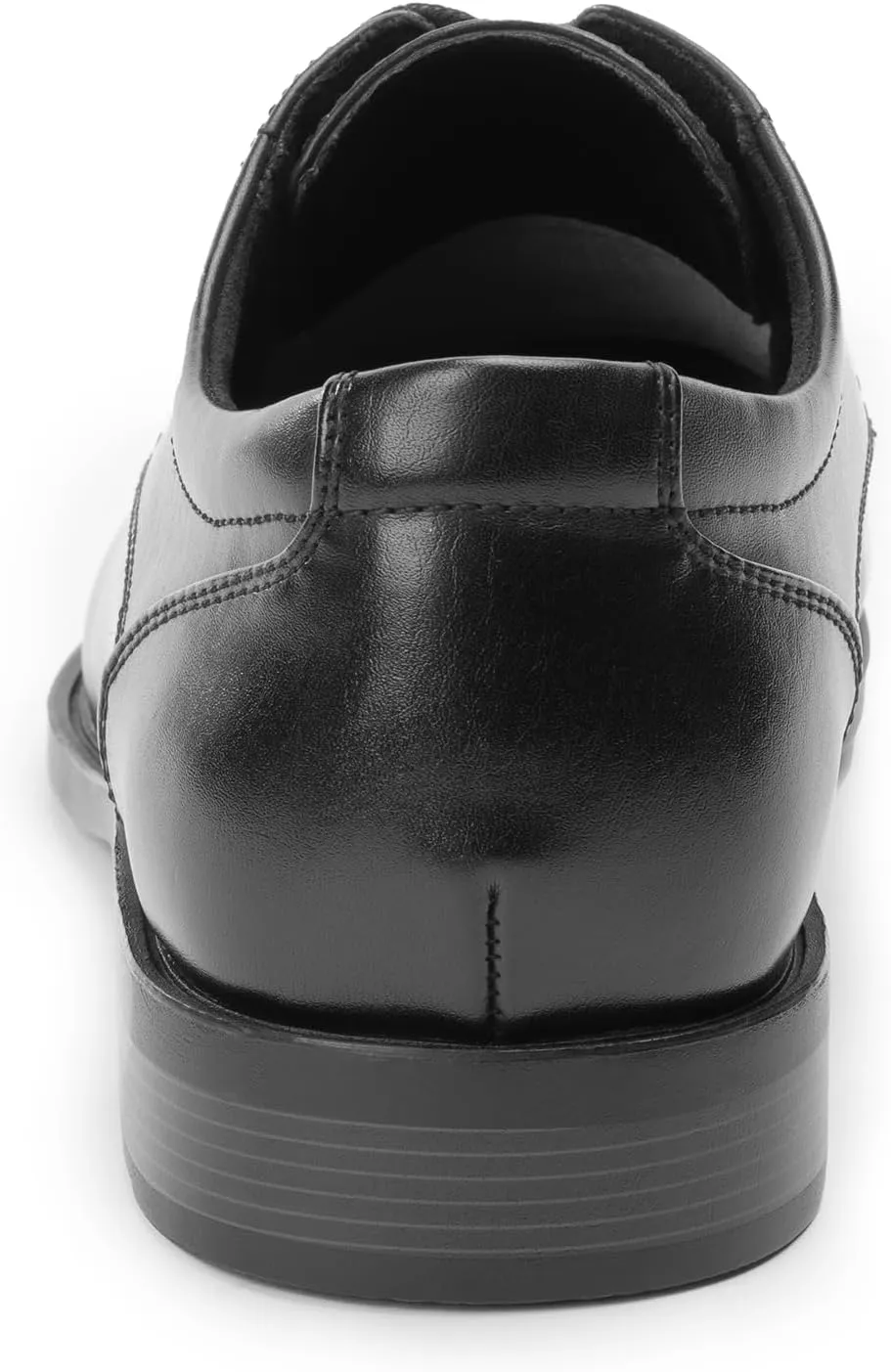 Mens Oxfords Classic Lace ups, Square Toe, Fabric Lining, Heel Pad Design, Tilden Style for Work and Formal Dressing