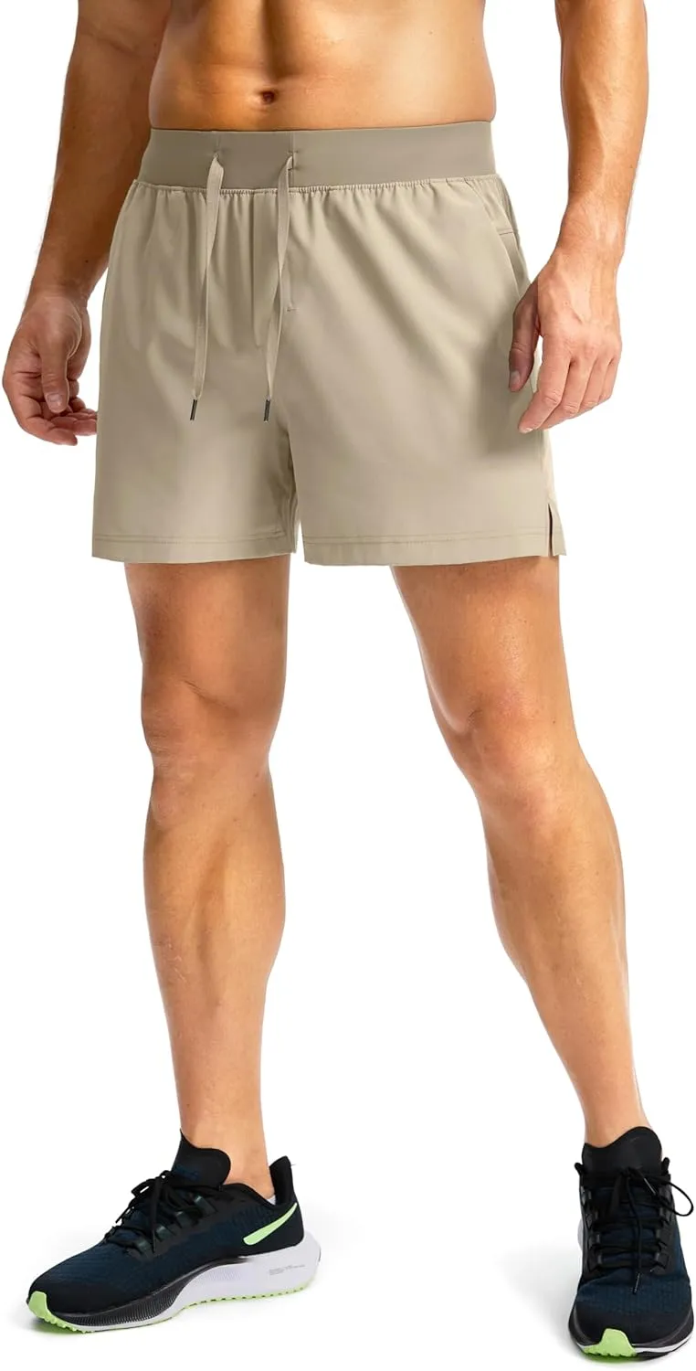 Men's Running Shorts with Zipper Pockets 7"/ 5"/ 9" Lightweight Quick Dry Basketball Gym Workout Athletic Shorts for Men