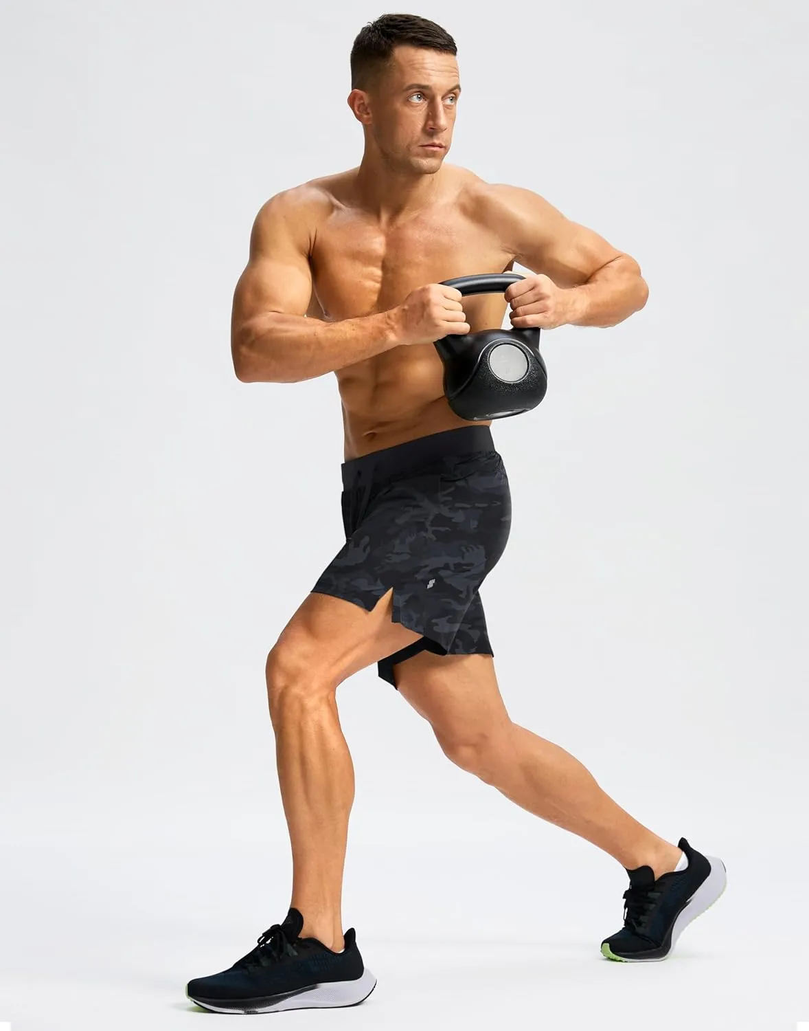 Men's Running Shorts with Zipper Pockets 7"/ 5"/ 9" Lightweight Quick Dry Basketball Gym Workout Athletic Shorts for Men