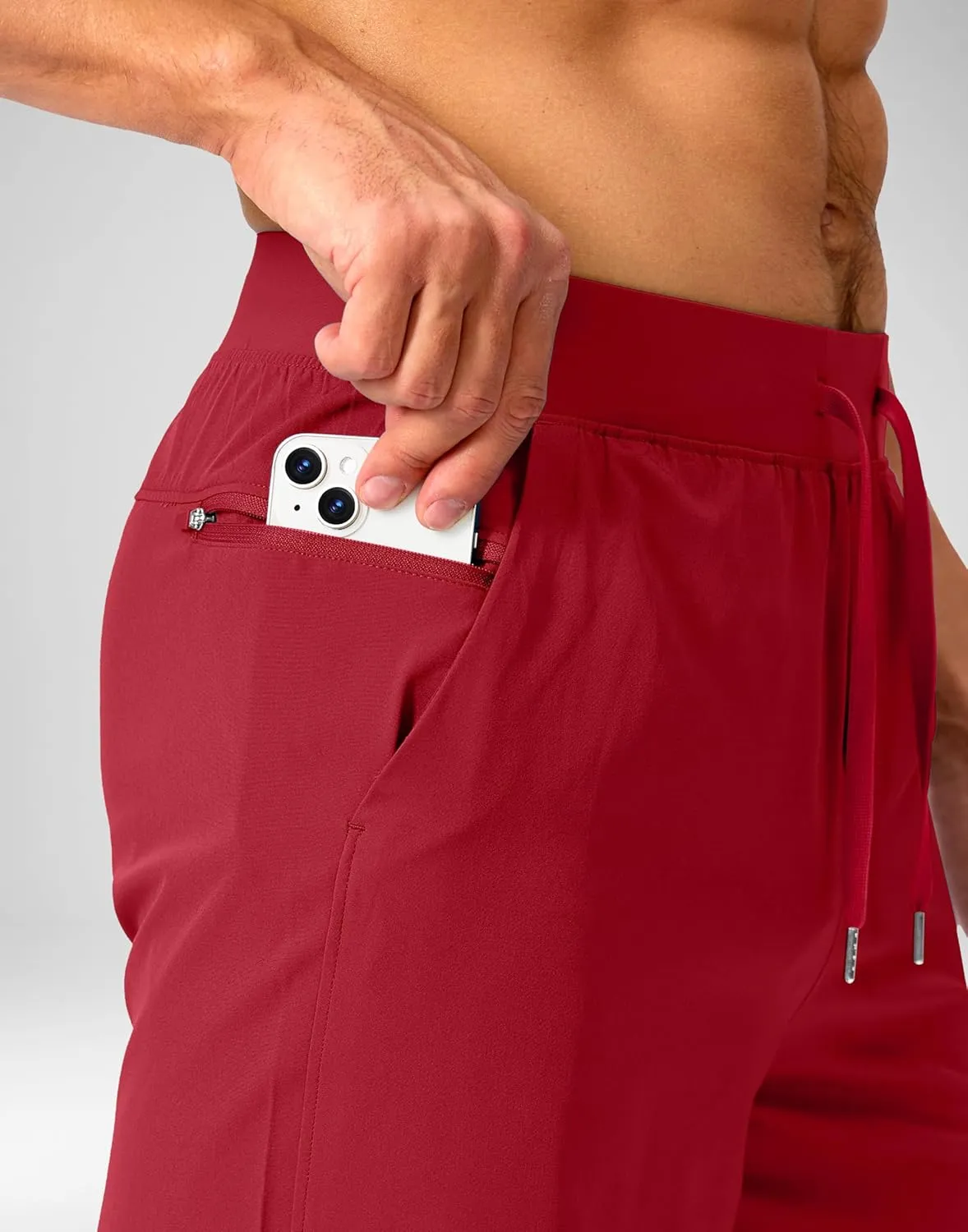 Men's Running Shorts with Zipper Pockets 7"/ 5"/ 9" Lightweight Quick Dry Basketball Gym Workout Athletic Shorts for Men