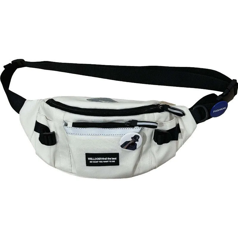 Men's Tooling Style Fashion Large Capacity Versatile Men's Chest Bags