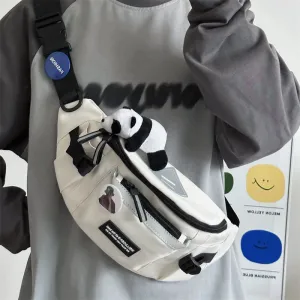 Men's Tooling Style Fashion Large Capacity Versatile Men's Chest Bags
