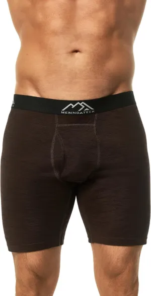 Merino.tech Merino Wool Boxer Briefs Men - Merino Wool Underwear Breathable Dry Fit Comfy Sports Base Layer for Men