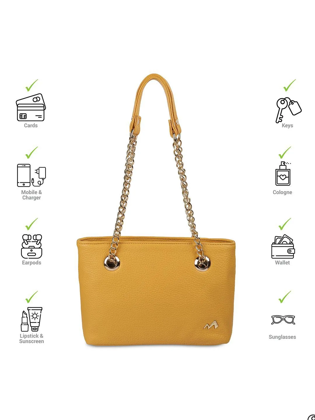 Metro Women Structured Handheld Bag