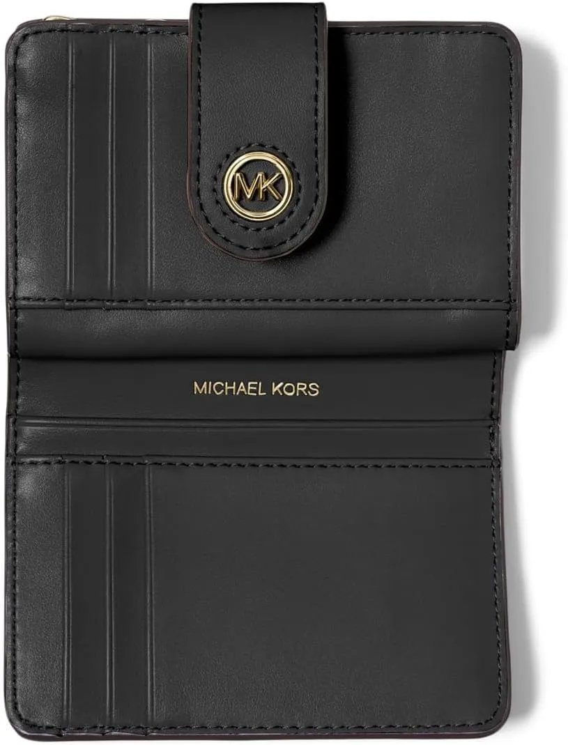 Michael Kors MK Charm Small Tab Compact Pocket Wallet