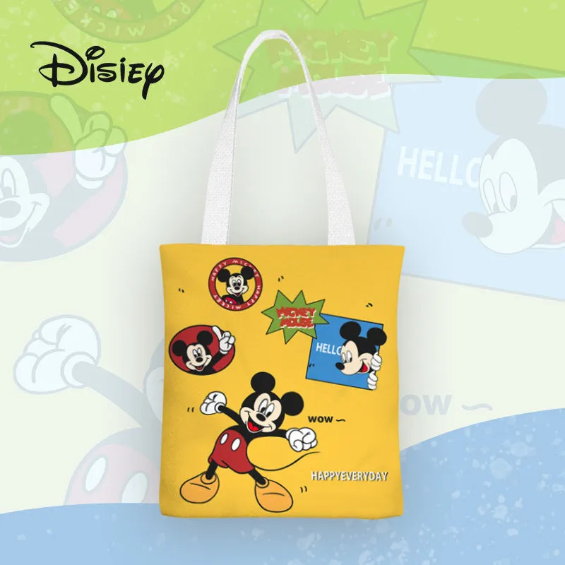 Mickey Cartoon Anime Canvas Female Single Shoulder Bags