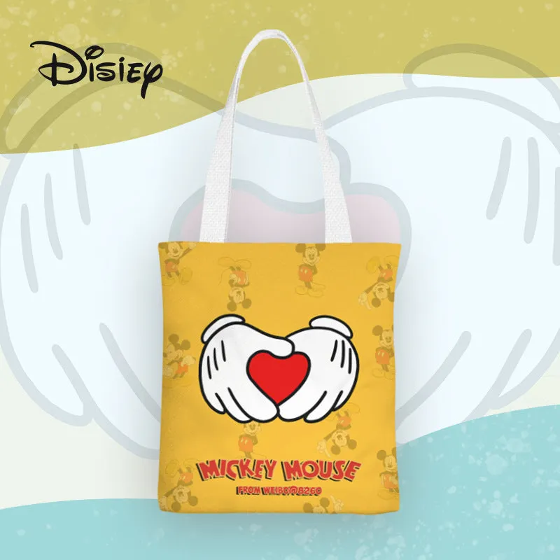 Mickey Cartoon Anime Canvas Female Single Shoulder Bags