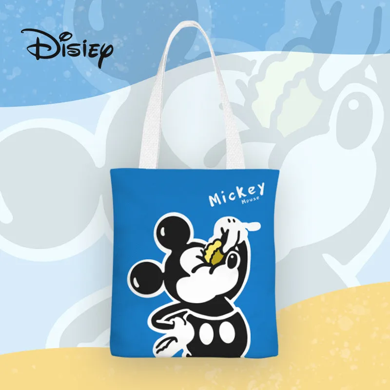 Mickey Cartoon Anime Canvas Female Single Shoulder Bags