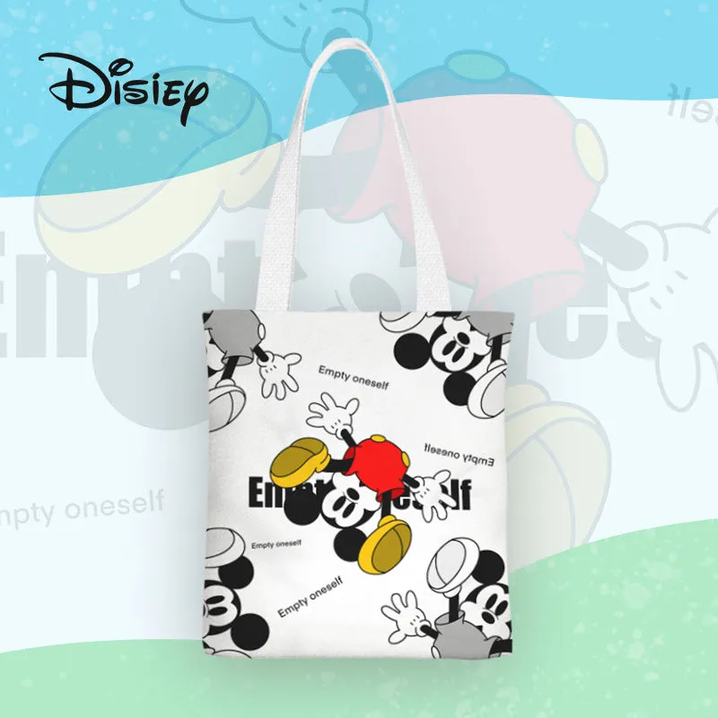Mickey Cartoon Anime Canvas Female Single Shoulder Bags