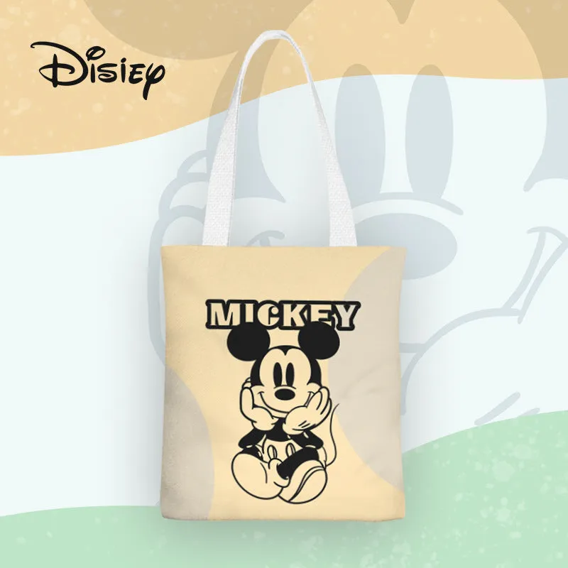 Mickey Cartoon Anime Canvas Female Single Shoulder Bags