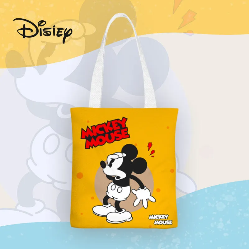 Mickey Cartoon Anime Canvas Female Single Shoulder Bags