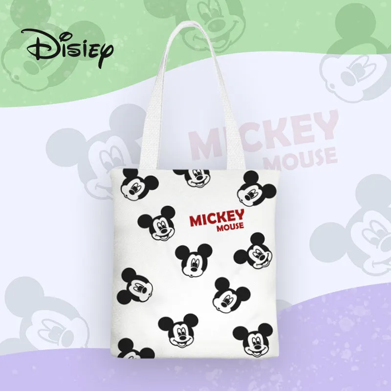 Mickey Cartoon Anime Canvas Female Single Shoulder Bags