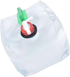 Milisten Collapsible Water Containers Portable Water Bag for Camping Emergency Use and Outdoor Activities Transparent Design for Easy Viewing Effortless Filling