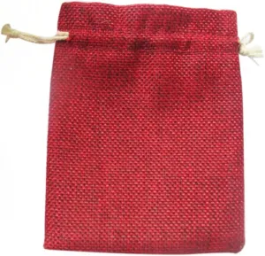 minkissy 10pcs Jute Bags Candy Bag Drawstring Bags Giftbags Bags Linen Bag Small Burlap Bags Jewelry Baggies Baggies Party Favor Bags Jewelry Pouch Makeup Pouches Sack Red