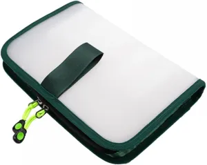 MiOYOOW Tackle Storage Bag, PVC Fishing Lure Bag Lure Storage Bag with Zipper/Handbag Design for Freshwater and Saltwater