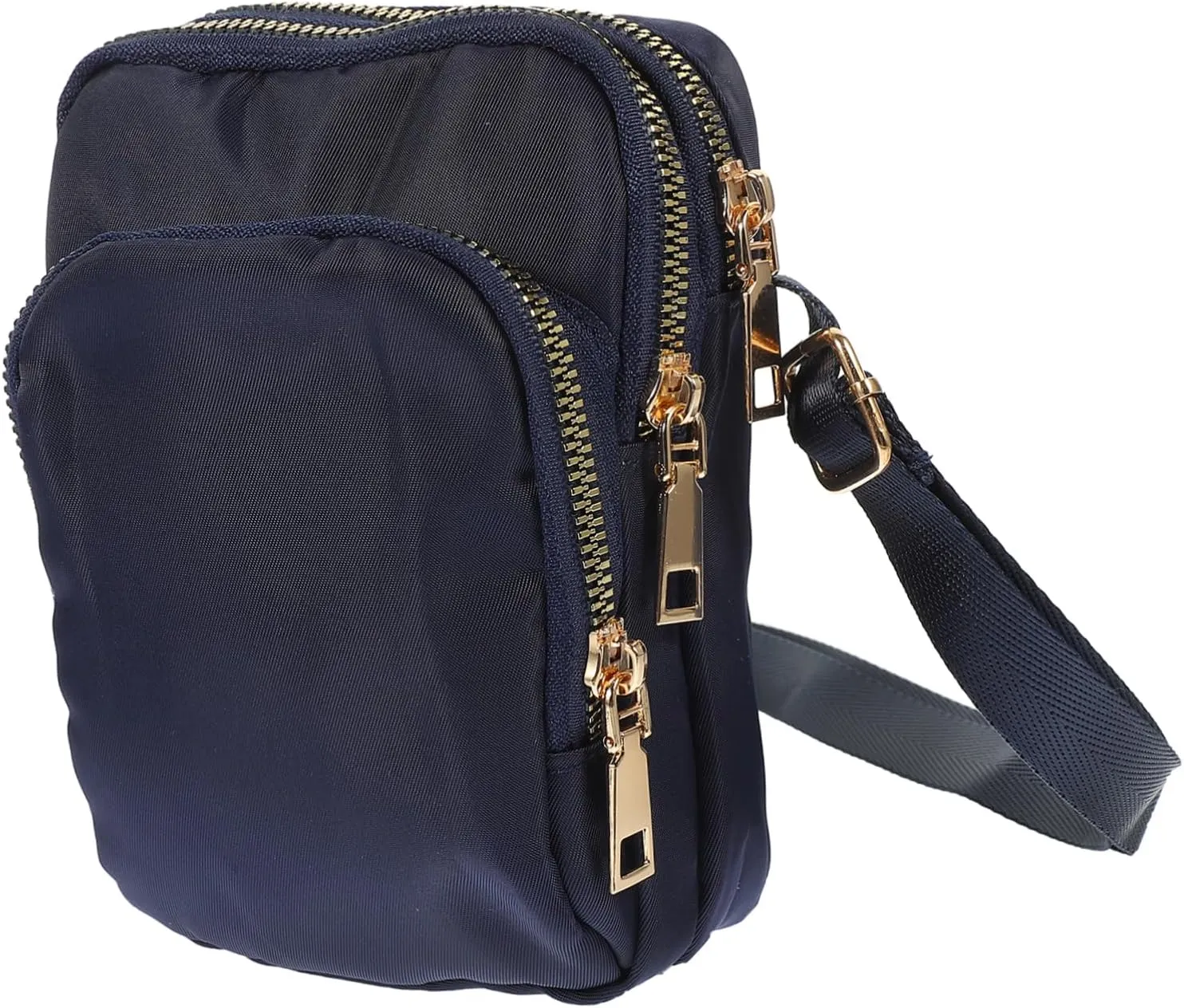 Mobile Phone Bag Women's Nylon Crossbody Shoulder Bag Purple Leisure Bag Pocketbooks for Women Crossbody