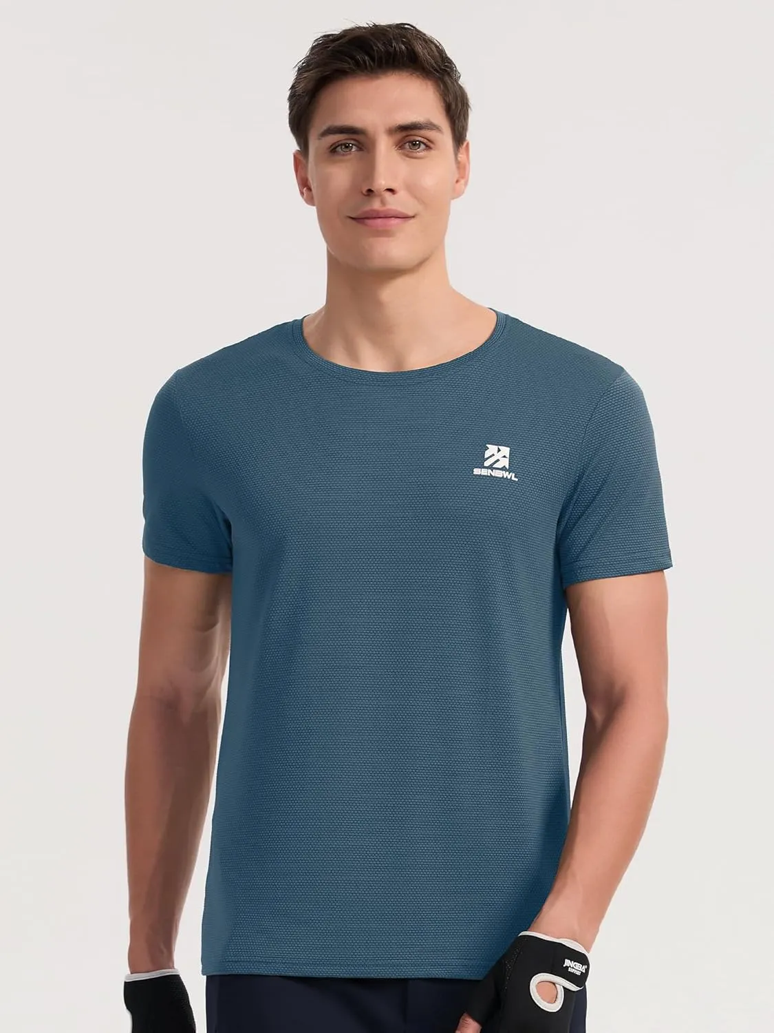 Moisture Wicking Soft Running Pickleball Workout Shirts for Men