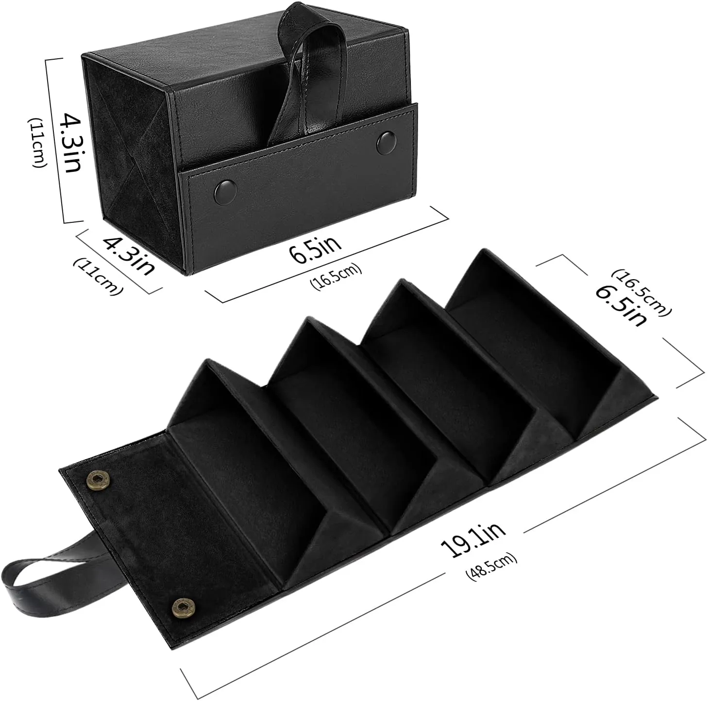 MoKo Sunglasses Organizer, Travel Glasses Case Storage Portable Sunglasses Storage Case for Women Men