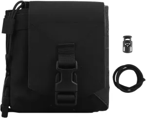 Molle Large Multifunctional Sub Pouch, Tactical 5.56 Magazine Pouch Radio Storage Bag 2 in 1 for Duty Belt Vest