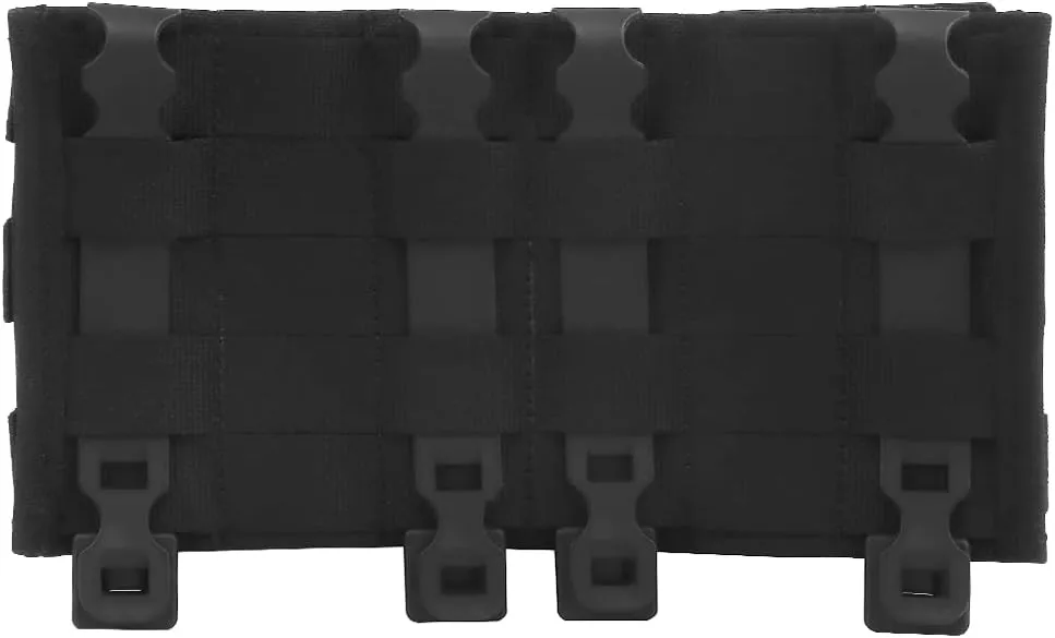 MOLLE Triple 7.62mm Magazine Pouch, Mag Carrier Holder Pocket Storage for Tactical