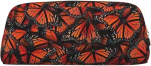 Monarch butterflies Print Versatile Storage Pouch Makeup Bag Travel Office Small Items Organizer Bag
