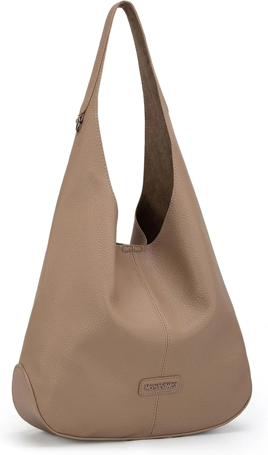 Montana West Hobo Bags Purse for Women Ultra Soft Foldable Shoulder Slouchy Handbags with Cosmetic bag