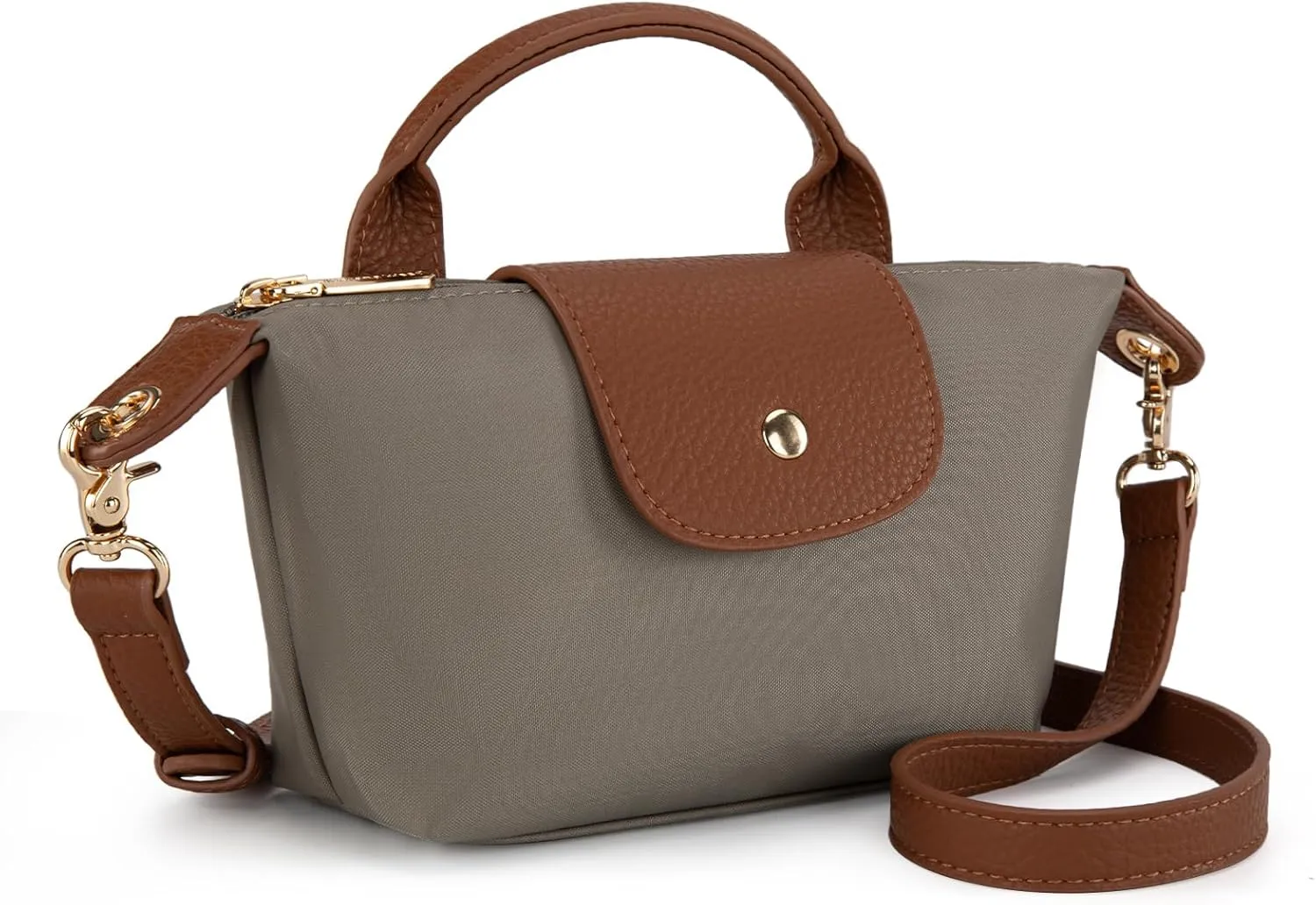 Montana West Mini Crossbody Bag for Women - Lightweight Waterproof Nylon Shoulder Handbag for Travel, Work, and Everyday Use