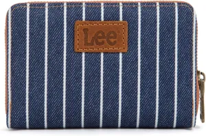 Montana West x Lee Credit Card Holder Wallet for Women Small Credit Card Case with RFID Blocking Zipper Coin Pouch Compact & Easy to Carry
