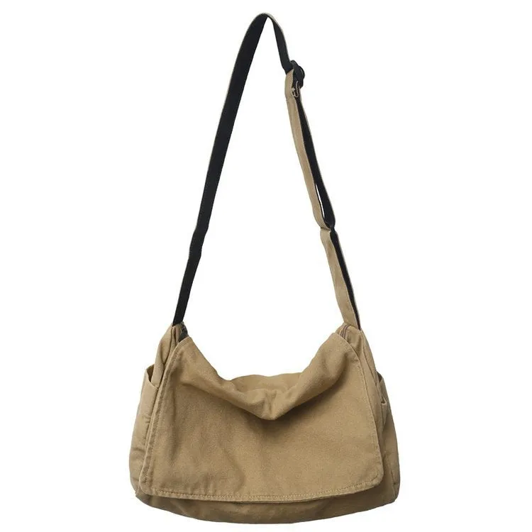 Mori Style College Canvas Female Cloth Shoulder Bags