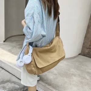 Mori Style College Canvas Female Cloth Shoulder Bags