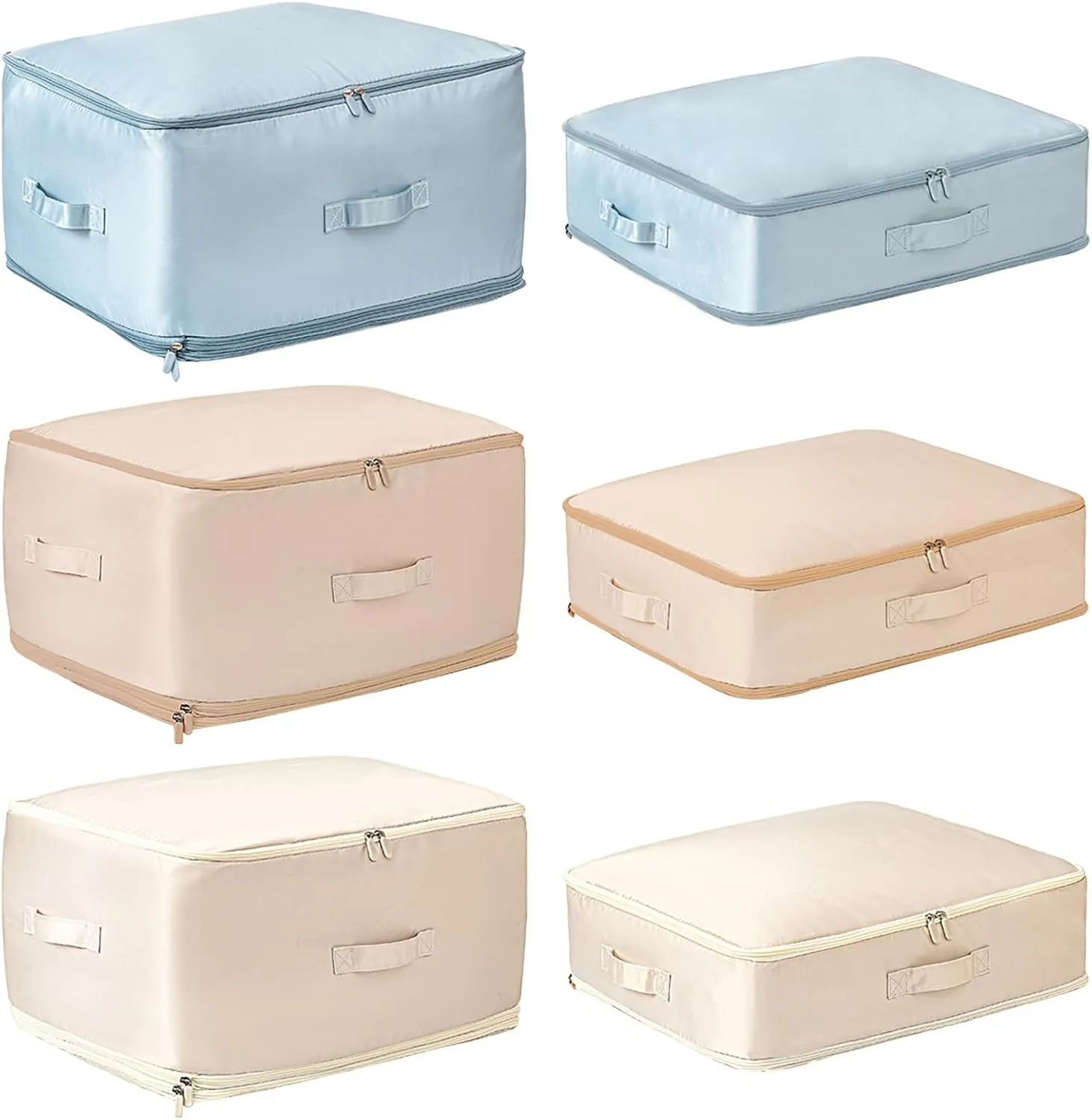 Multipurpose Bedding Storage Solution Easy To Use Bedding Compression Storage Container Portable Quilt Storage Holder