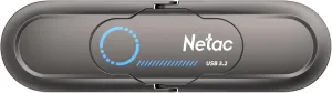 Netac 256GB Portable External USB Solid State Drive, up to 1,000MB/s Type-c and USB 3.2 Dual Interface for Different Data Storage, Expansion of Storage for Photos/Videos/Music/Files, US9