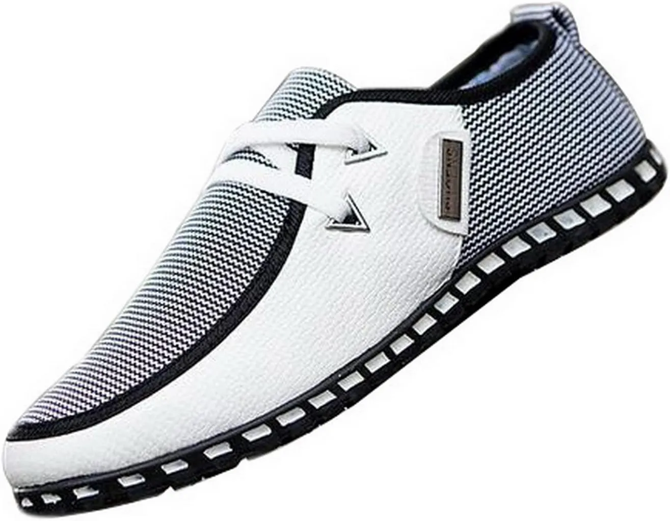 New Men's Canvas Shoes Casual Student Walking Slip on Shoes