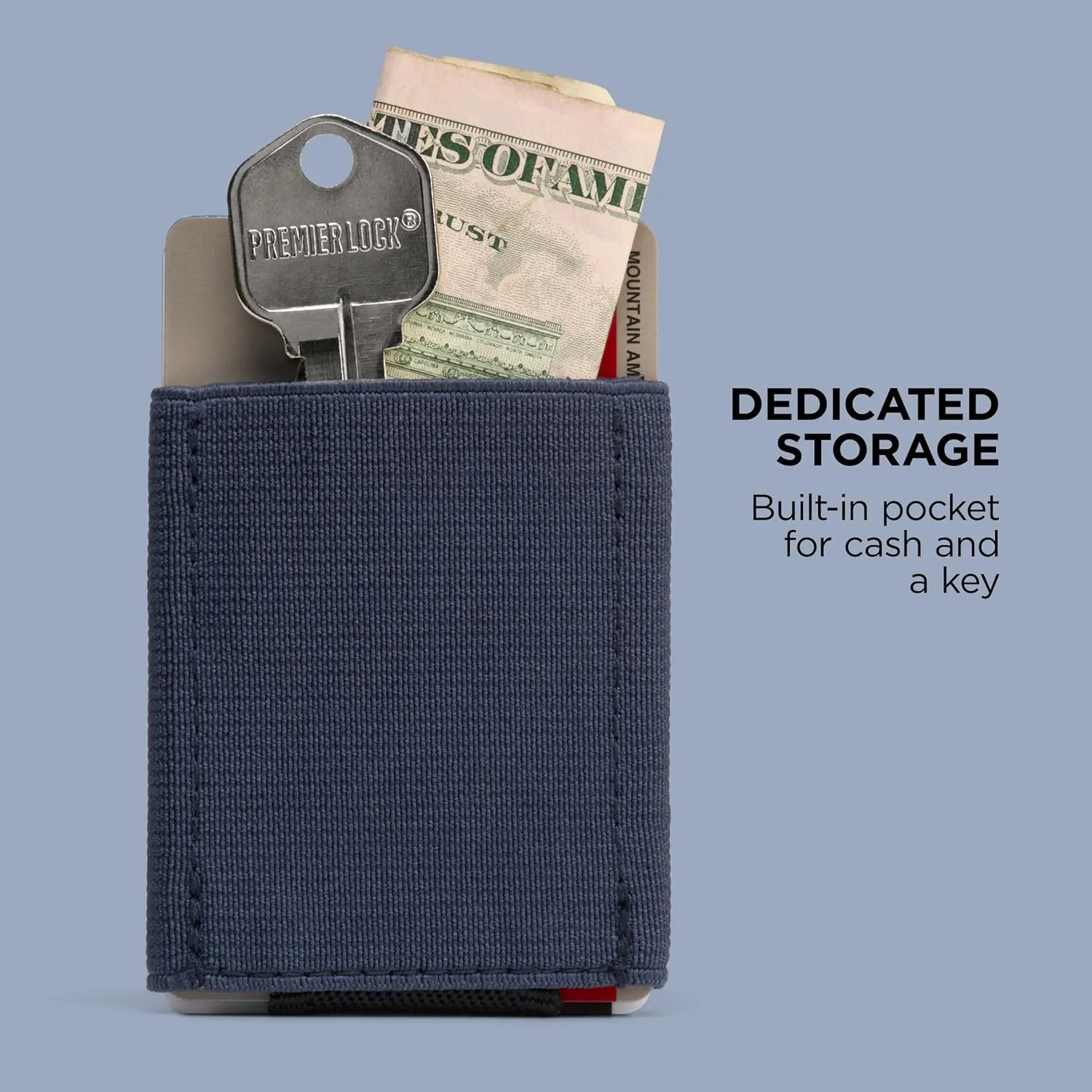 NOMATIC Wallet for Men and Women: Slim Minimalistic Wallet with Durable Materials, Easy Access Pull Tab, Cash Pocket, and Holds 4-14 Cards – Perfect for Professional or Casual Use