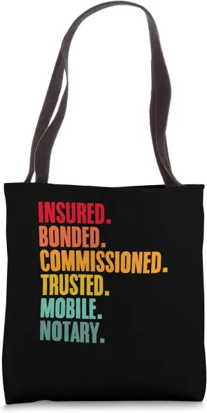 Notary Public Law School Student Future Lawyer Attorney Tote Bag