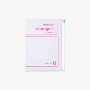 NOTEBOOK A5, STORAGE IT // WHITE