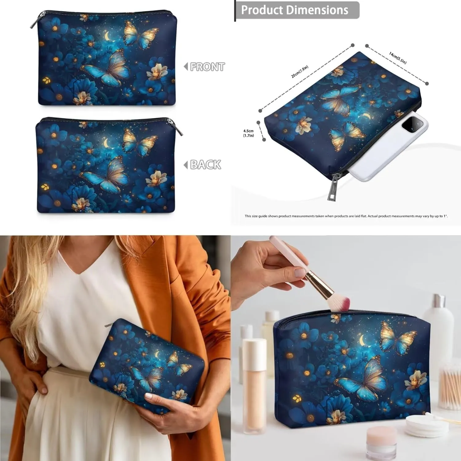 Novelty Handbag Wallet Purse for Women,Handbag Wallet Combo Personalized Hobo Bag Work Tote Bag with Wallet Set