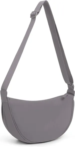 Nylon Crescent Bag Small Sling Crossbody Bag for Women Men Lightweight Shoulder Bag with Adjustable Strap