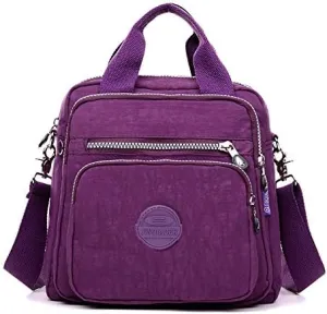 Nylon Crossbody Bag for Women Fashion Shoulder Bag Purse with Adjustable Strap