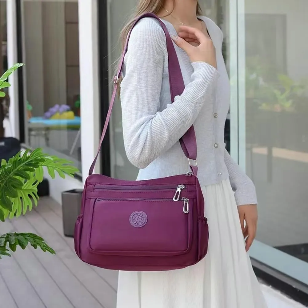 Nylon Handbags for Women Designer Shoulder Bag Top Handle Crossbody Bags Designer Satchel Purse with Strap